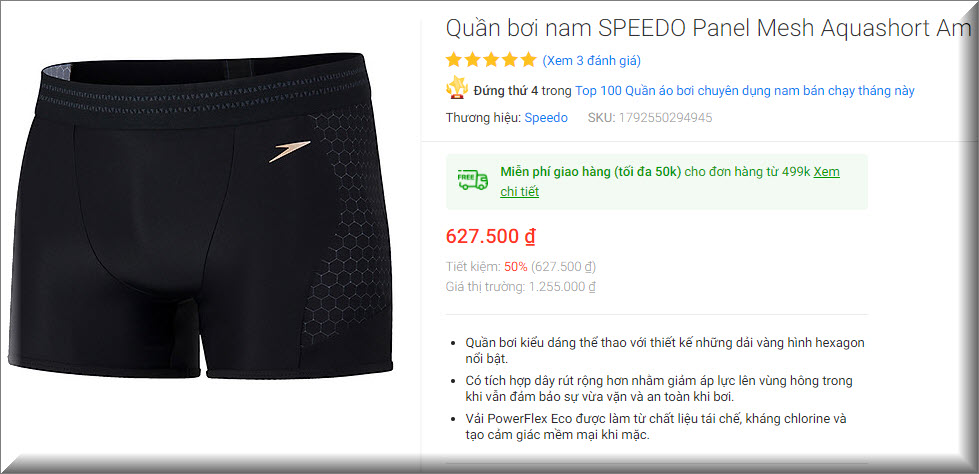 Quần bơi Speedo