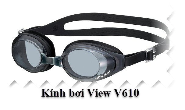 Kính bơi View V610 - màu Đen