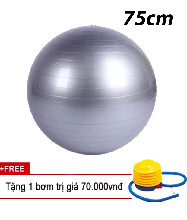 Bóng tập yoga trơn 75cm