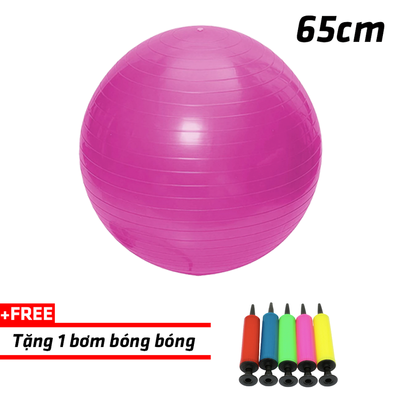 Bóng tập yoga trơn 65cm