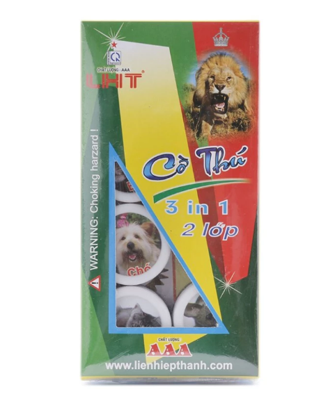 Cờ thú 3 in 1 - 2 lớp