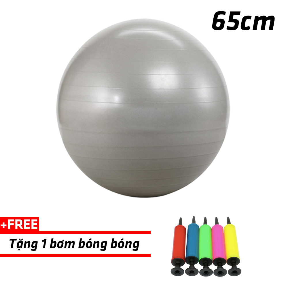 Bóng tập yoga trơn 65cm