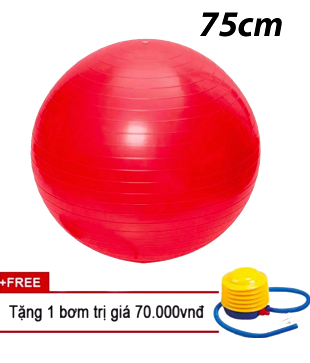 Bóng tập yoga trơn 75cm