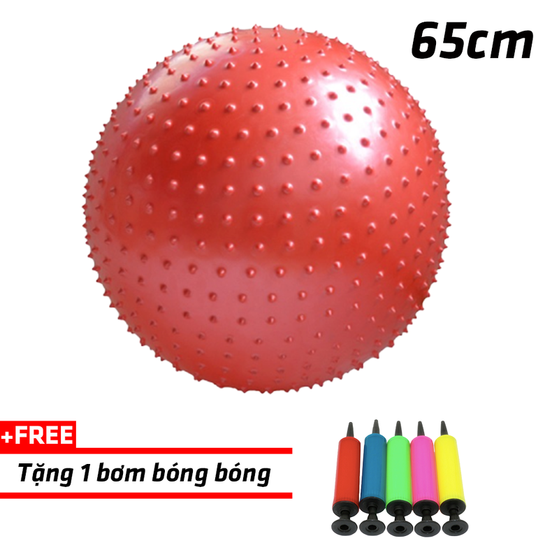 Bóng tập Yoga có gai 65cm