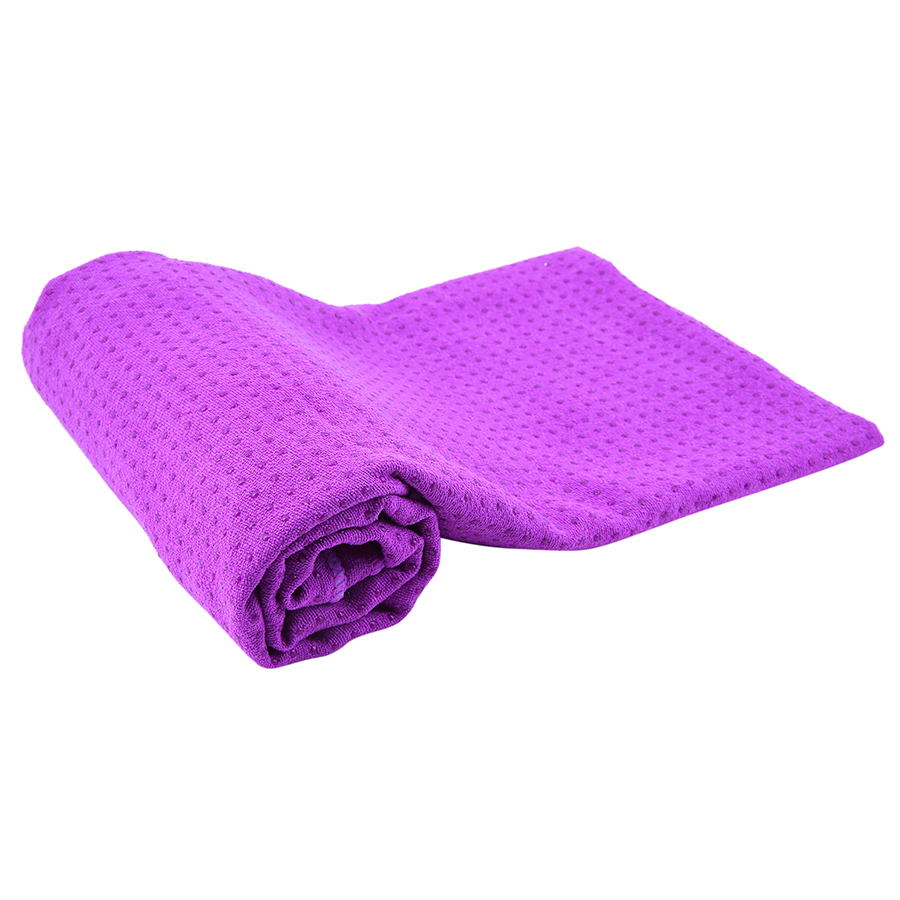 Khăn trải thảm yoga cotton hạt cao su non Senior