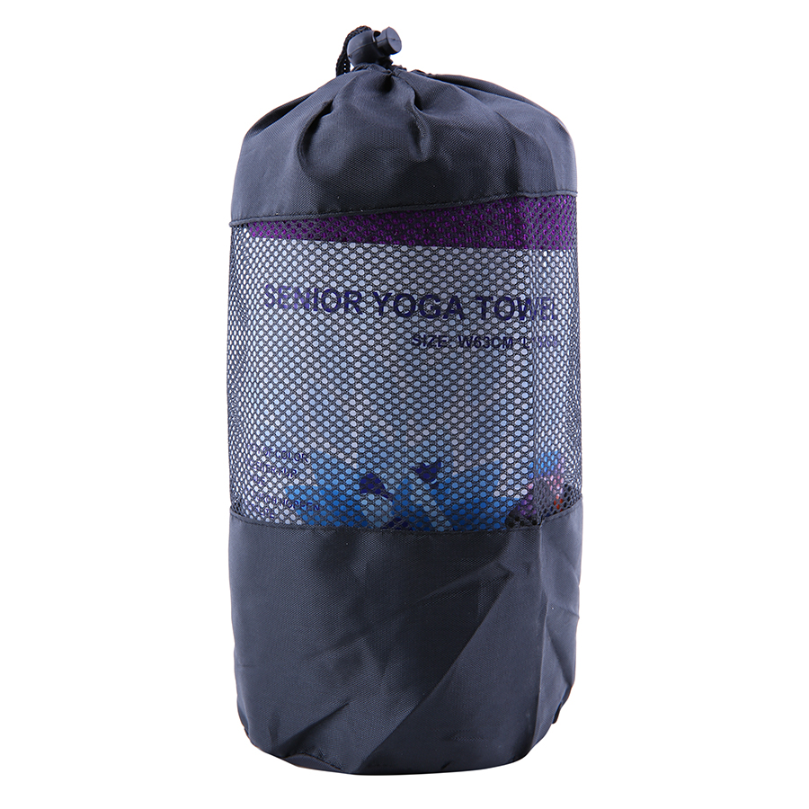 Khăn trải thảm yoga cotton hạt cao su non Senior