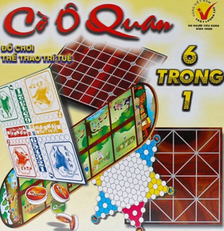 Cờ ô quan 6 trong 1 (Hộp giấy lớn)