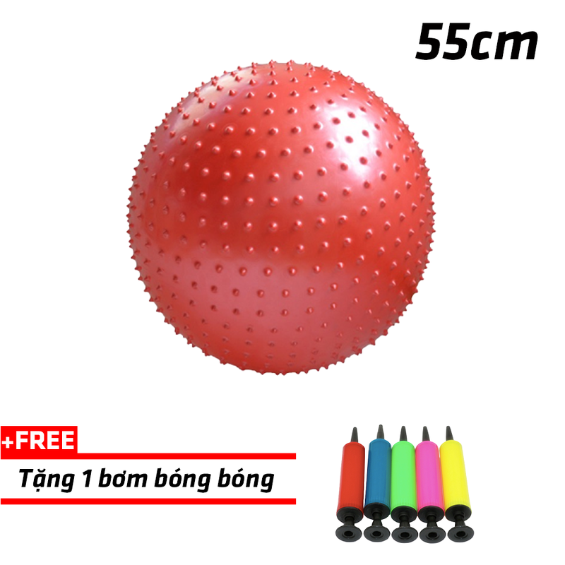 Bóng tập Yoga có gai 55cm