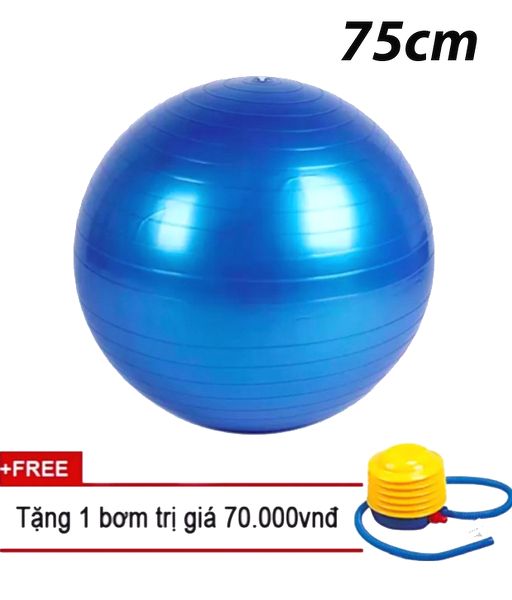 Bóng tập yoga trơn 75cm