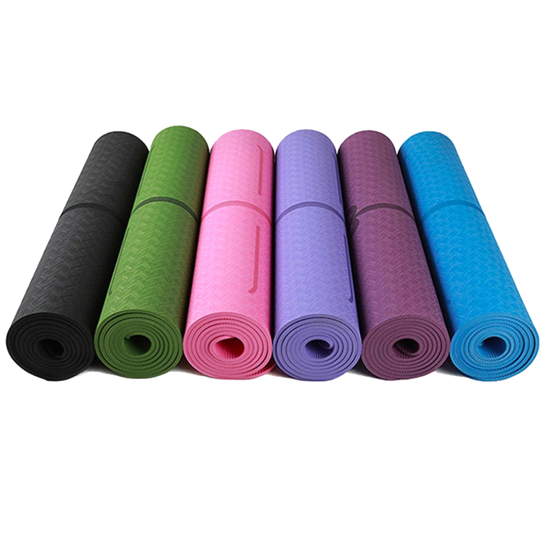 Thảm Tập Yoga Định Tuyến YogaLink TPE cao cấp 8mm