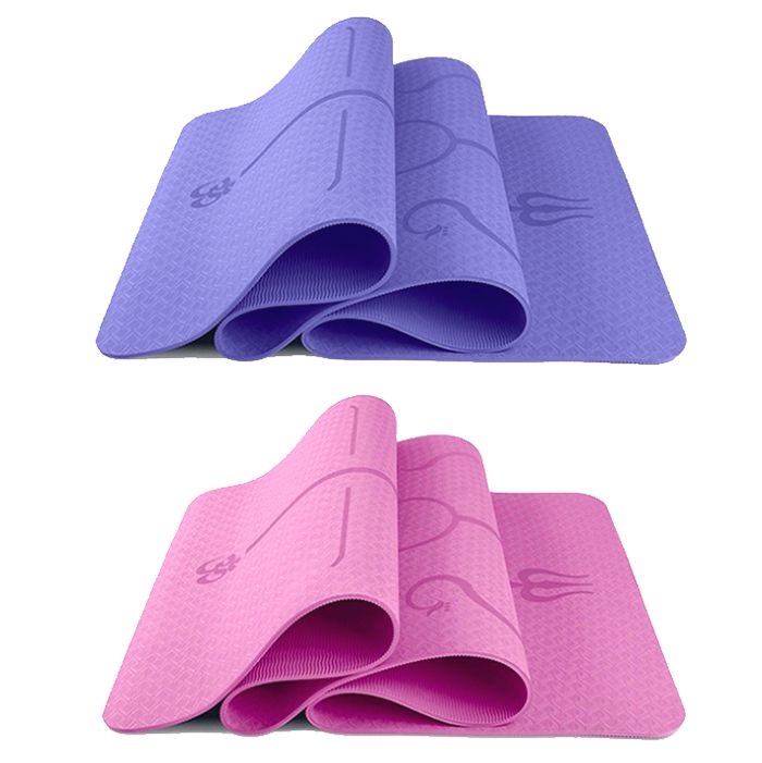Thảm Tập Yoga Cao Cấp PIDO chính hãng màu tím giảm giá thu đông