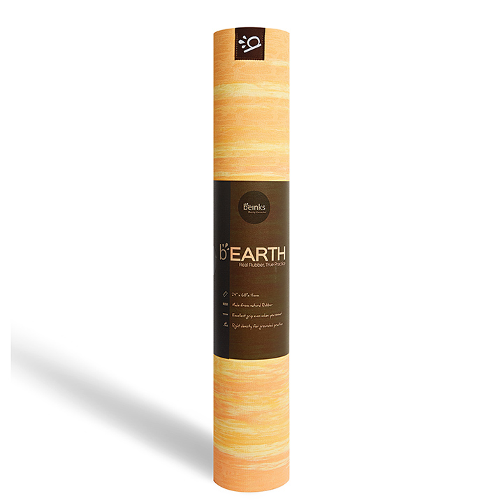 Thảm tập Yoga cao su tự nhiên Beinks - b'Earth 4mm