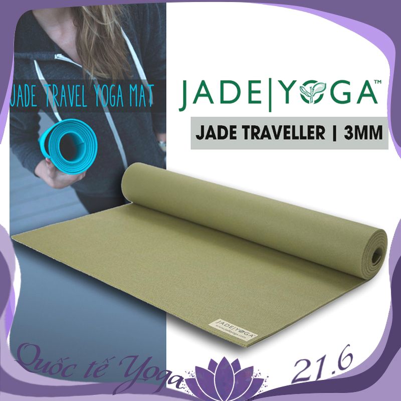 Thảm Yoga du lịch Jade Traveller - 3mm