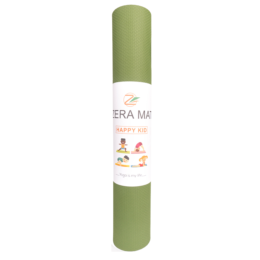 Thảm tập yoga trẻ em Happy Kid Zera TPE 2 lớp 6mm