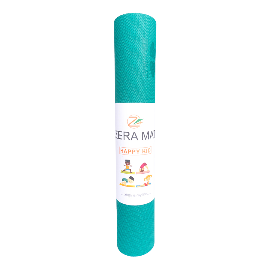 Thảm tập yoga trẻ em Happy Kid Zera TPE 2 lớp 6mm