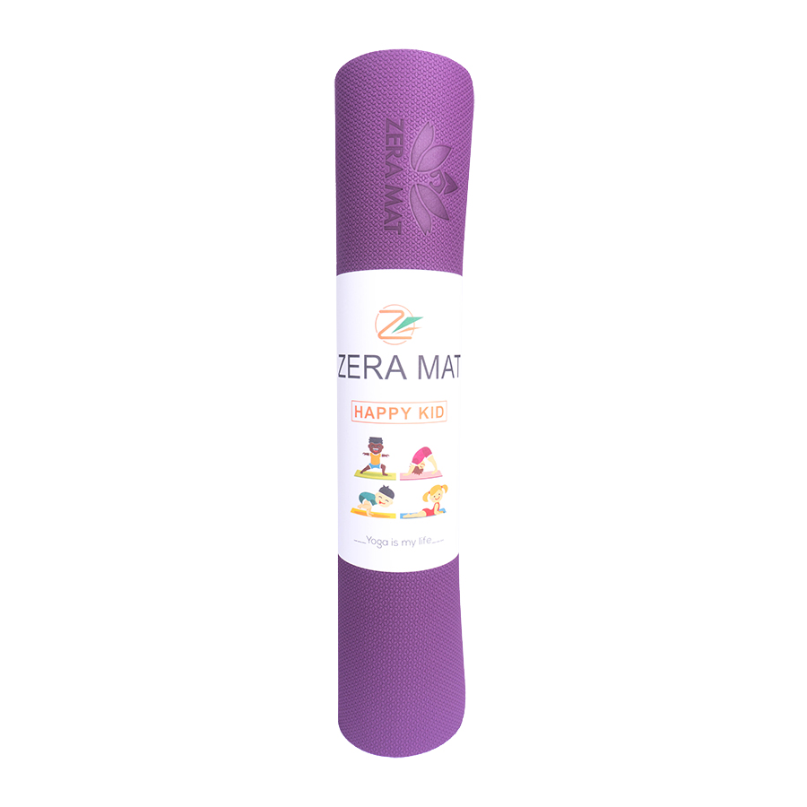 Thảm tập yoga trẻ em Happy Kid Zera TPE 2 lớp 6mm