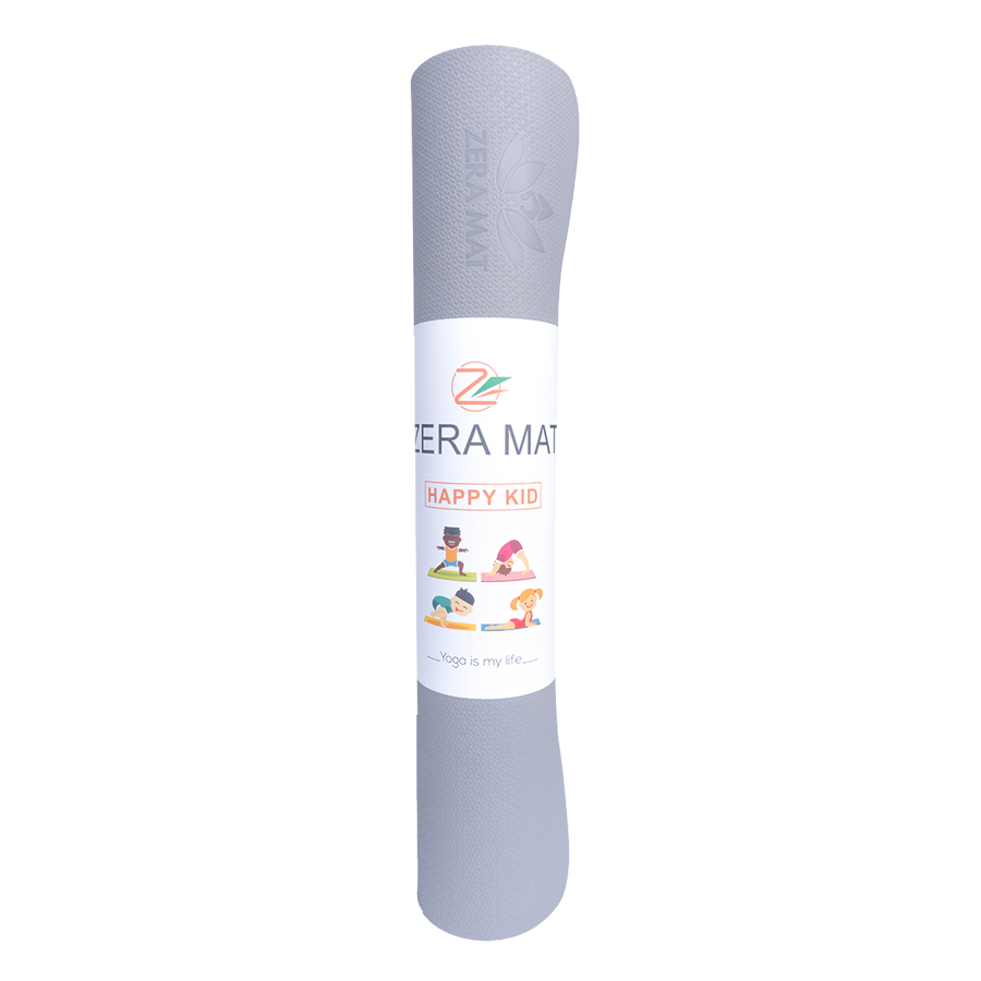 Thảm tập yoga trẻ em Happy Kid Zera TPE 2 lớp 6mm