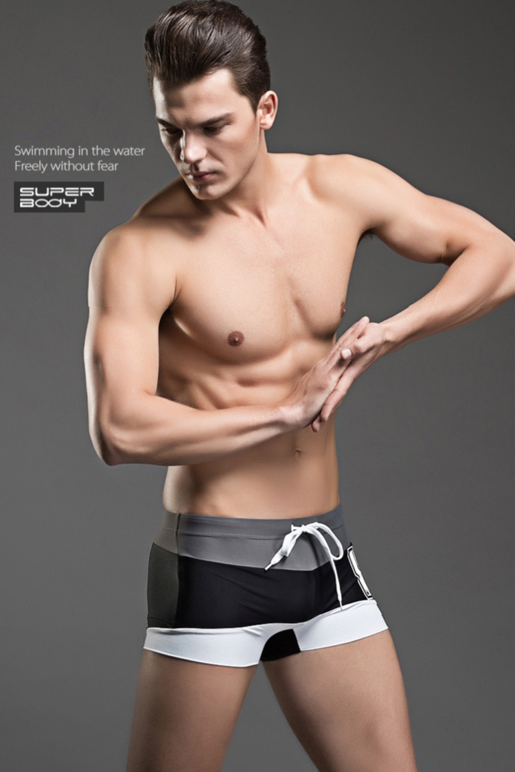 Quần bơi nam boxer Super Body 1502-ST