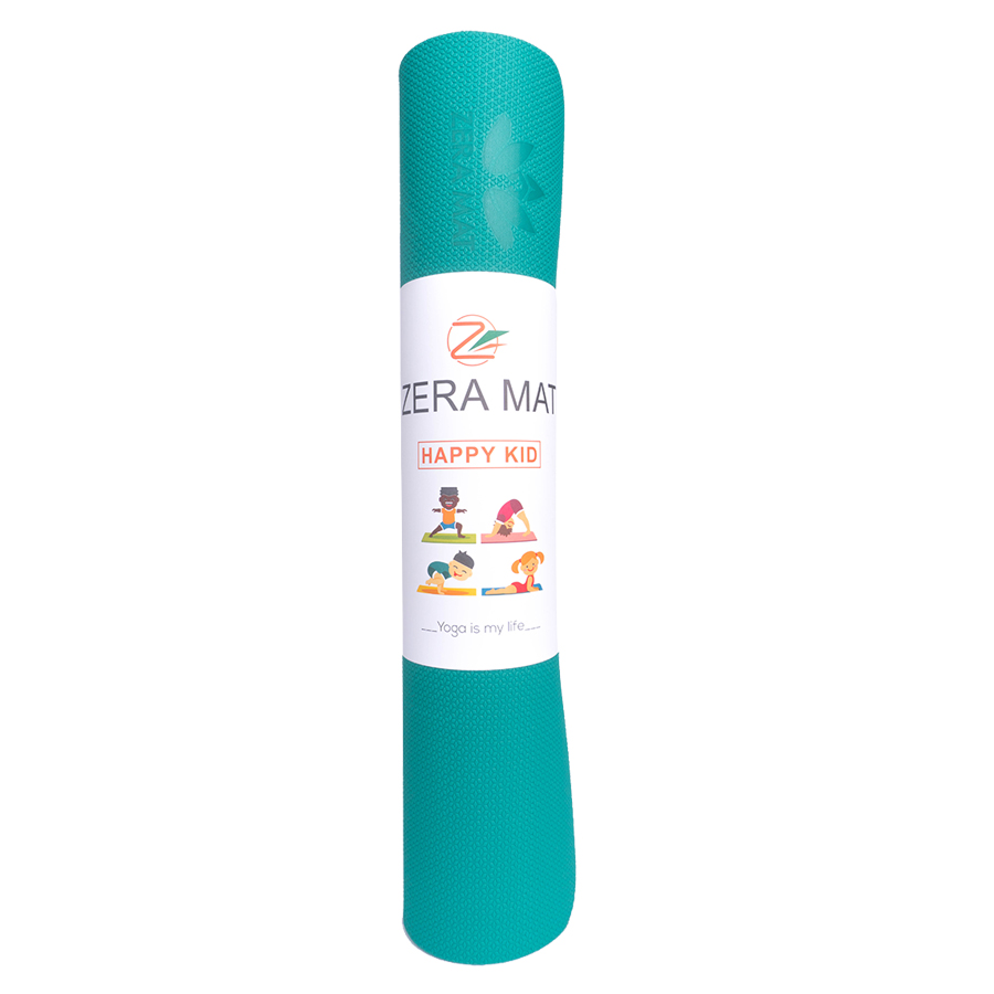 Thảm tập yoga trẻ em Happy Kid Zera TPE 1 lớp 6mm