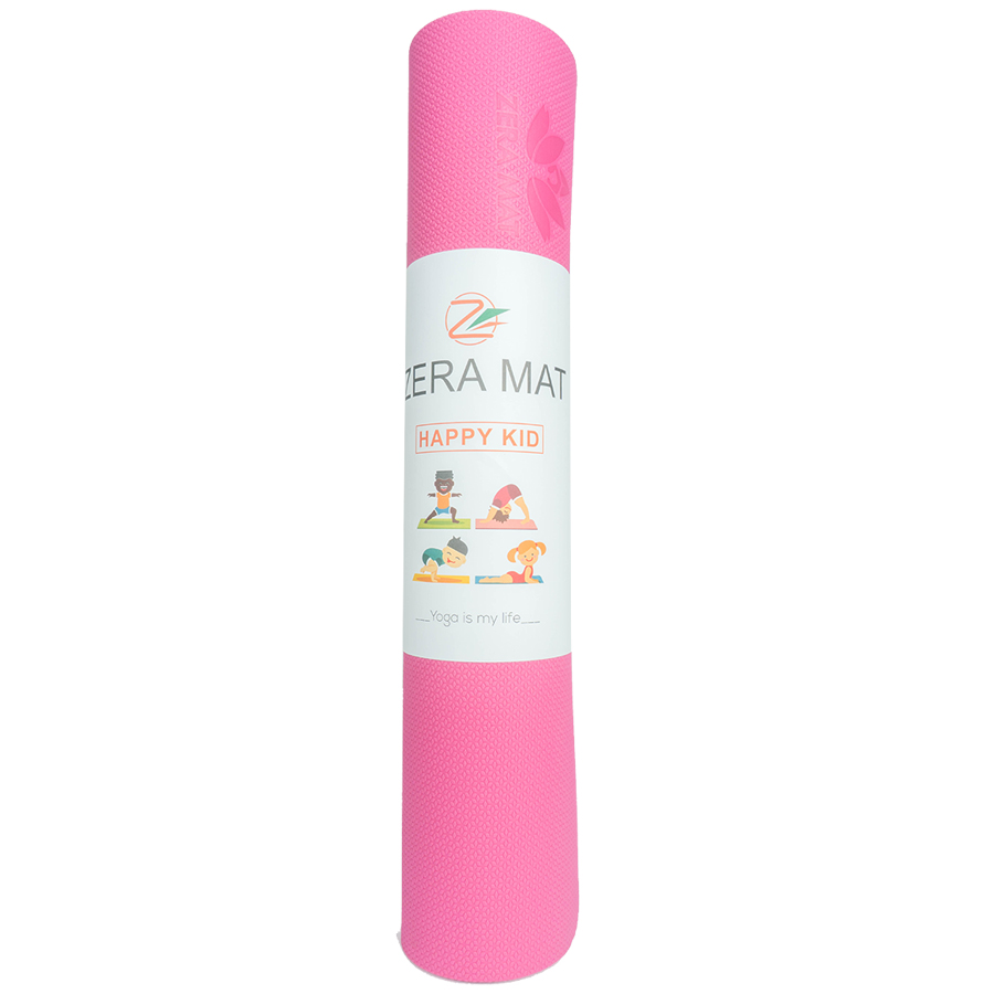 Thảm tập yoga trẻ em Happy Kid Zera TPE 1 lớp 6mm