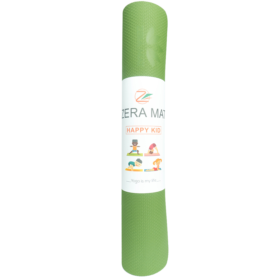 Thảm tập yoga trẻ em Happy Kid Zera TPE 1 lớp 6mm