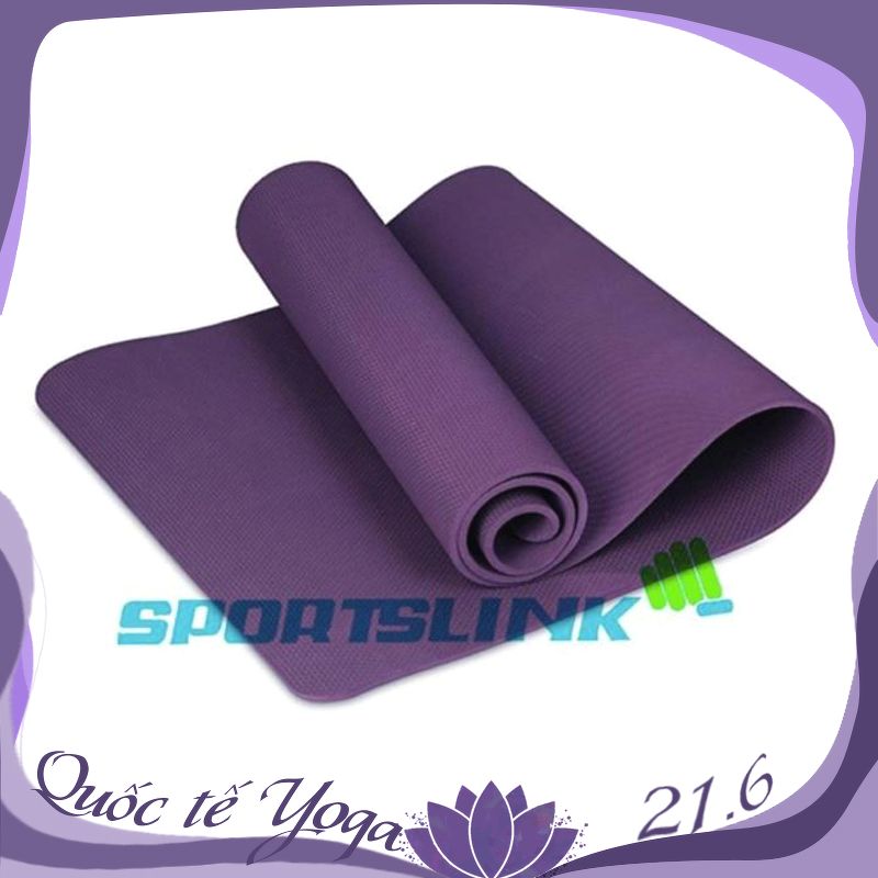 Thảm tập Yoga Zera TPE 1 lớp 6mm