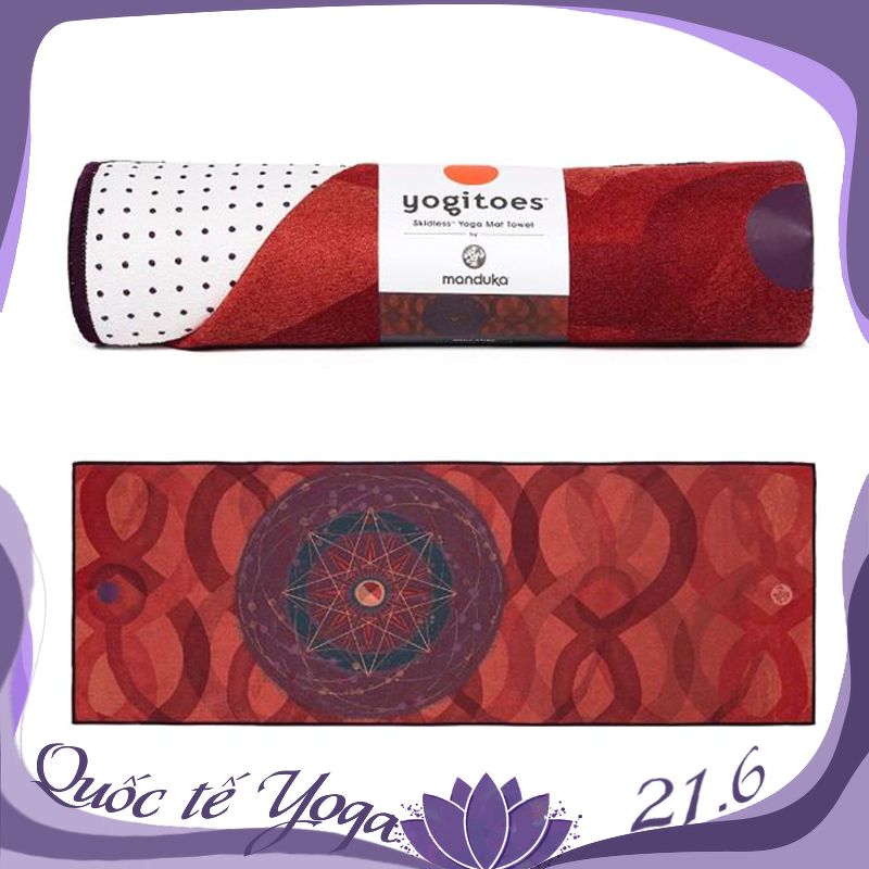 Khăn yoga Manduka Yogitoes Skidless Towels