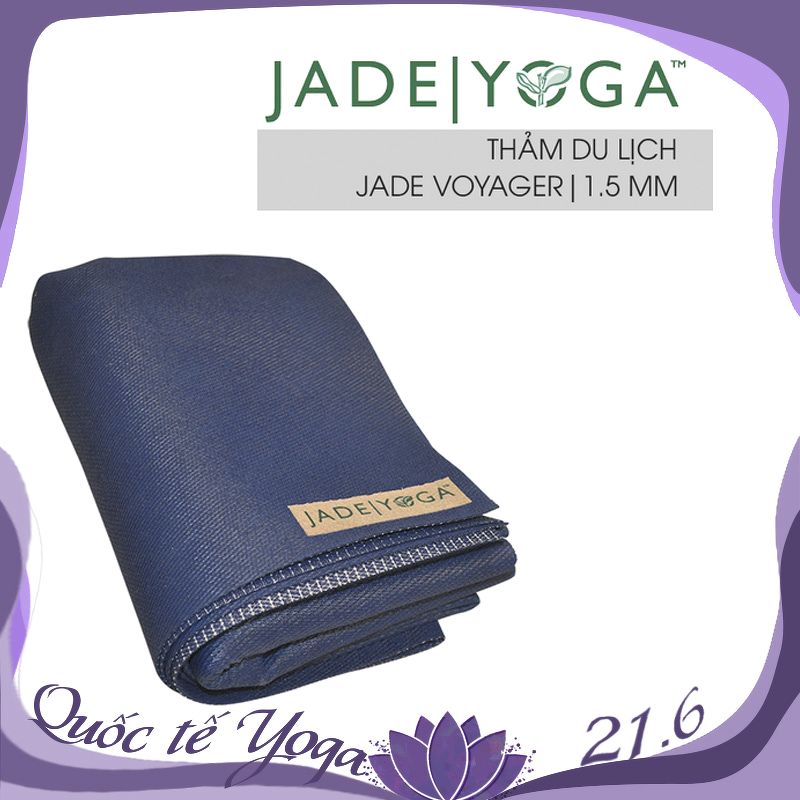 Thảm Yoga du lịch Jade Voyager - 1.5mm