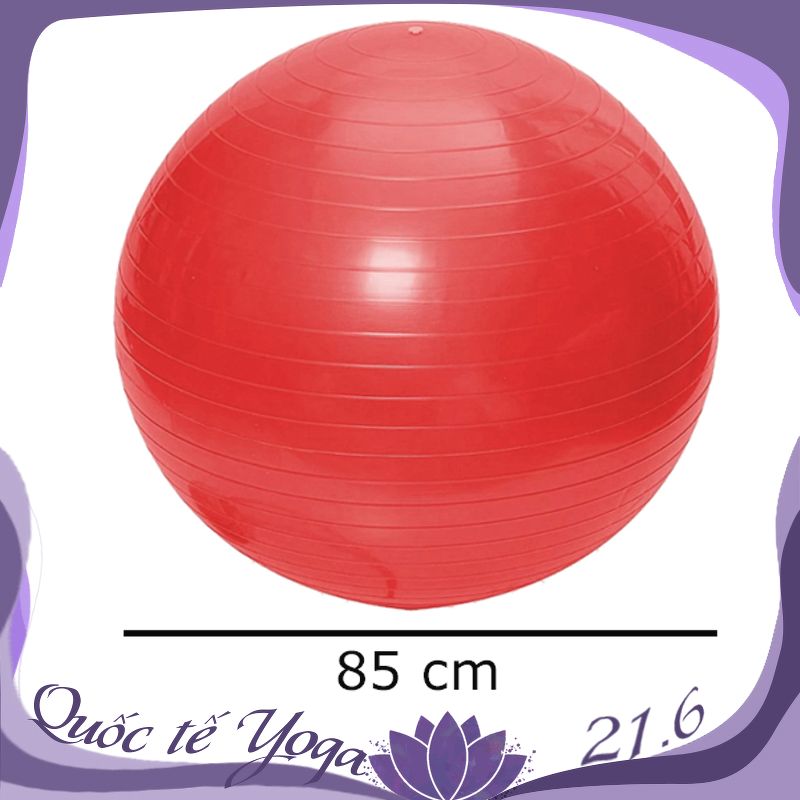 Bóng tập yoga trơn 85cm