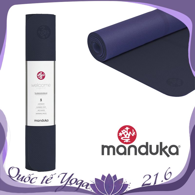 Thảm tập yoga TPE Manduka – welcOMe 5mm