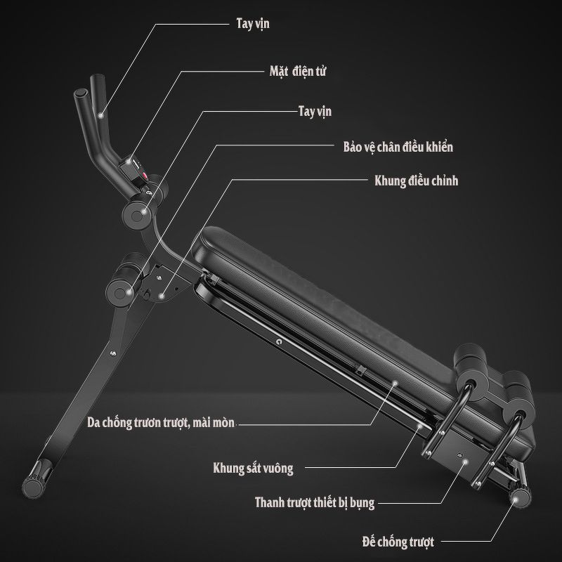 Ghế tập bụng đa năng tại nhà Gymlink MK-4062