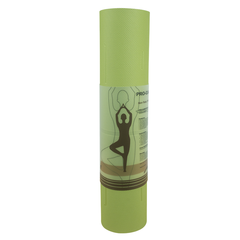 Thảm tập yoga Pro-Care định tuyến TPE 2 lớp 6mm