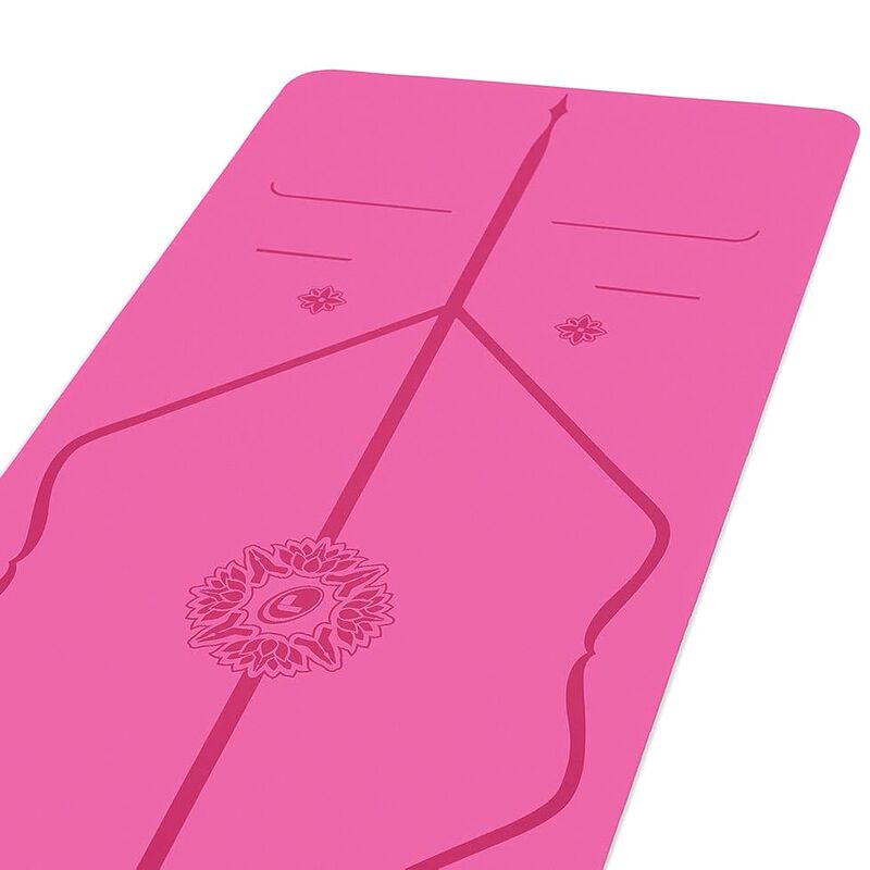 Thảm tập yoga định tuyến cao su tự nhiên Liforme Gratitude Mat 4.2mm