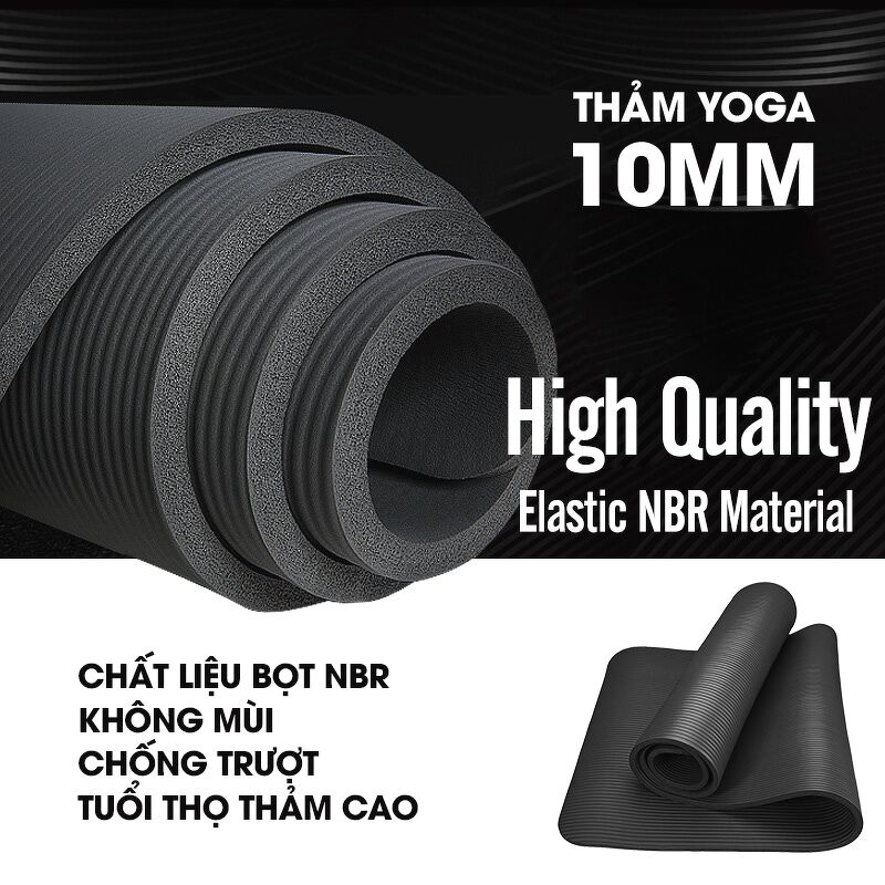 Thảm tập Yoga NBR Training Mat 10mm