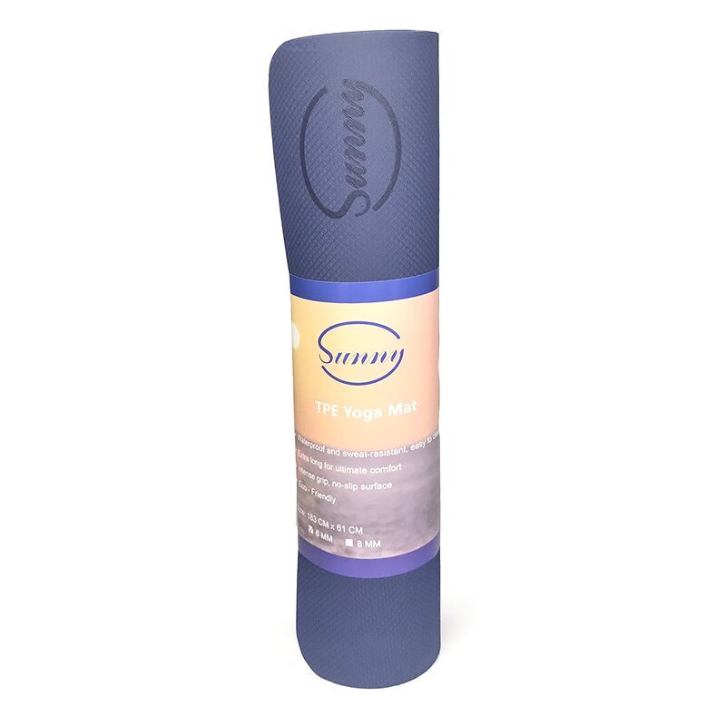 Thảm tập Yoga Sunny định tuyến TPE 2 lớp 6mm