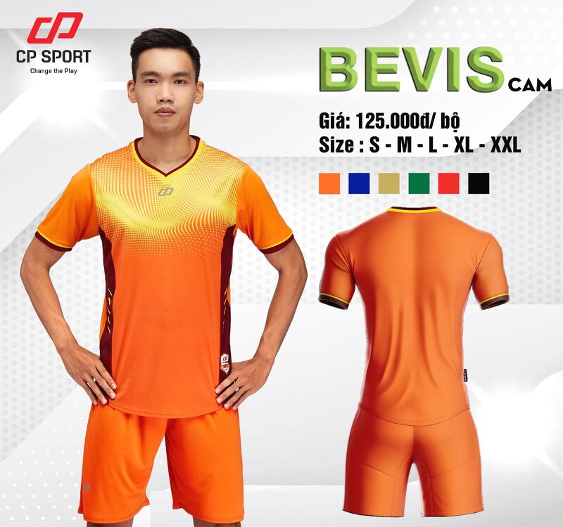 Bộ đồ đá banh CPSports Bevis - Cam