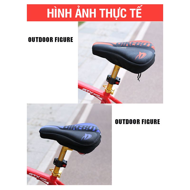 Bọc yên xe đạp Bikeboy đệm mút dày cực êm B17003