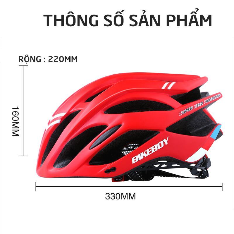 Mũ bảo hiểm xe đạp Bikeboy B008