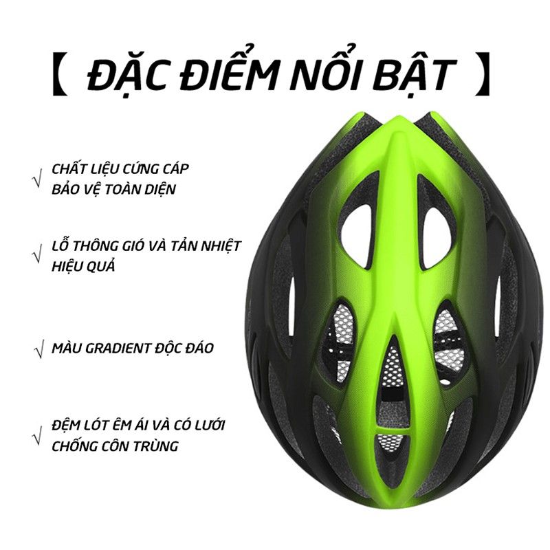 Mũ bảo hiểm xe đạp Bikeboy Captain Edition BK-1-A