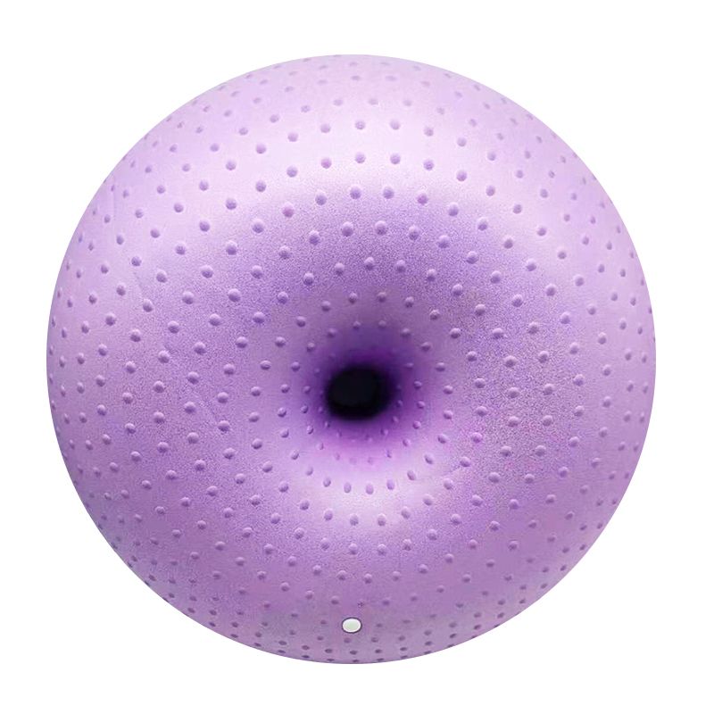 Bóng tập yoga hình bánh Donut 55cm (Có Gai Massage)