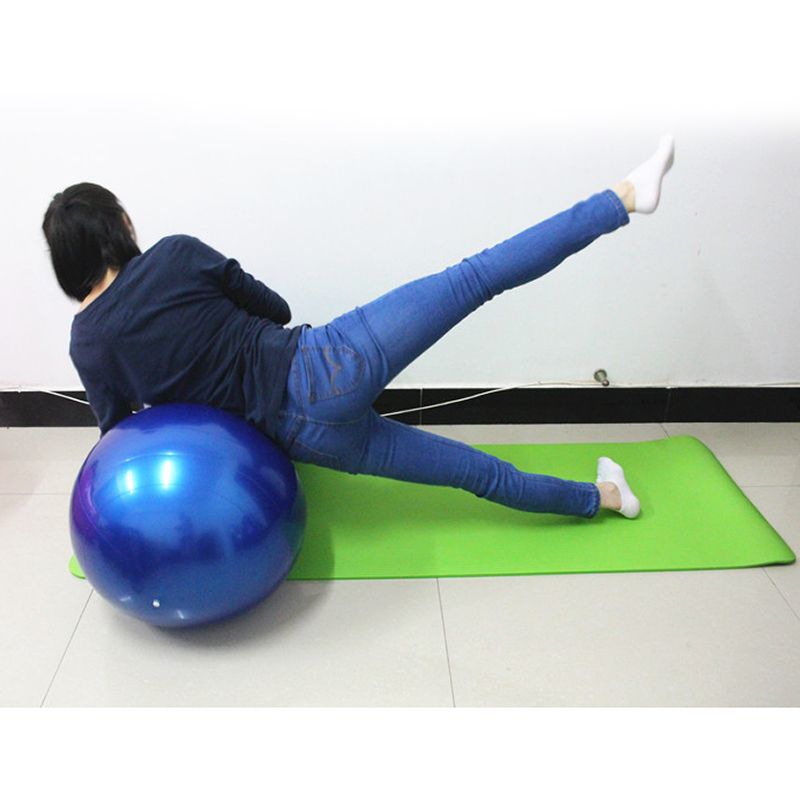 Bóng tập thể dục - tập yoga hình hạt đậu phộng Papapa Ball 50cm