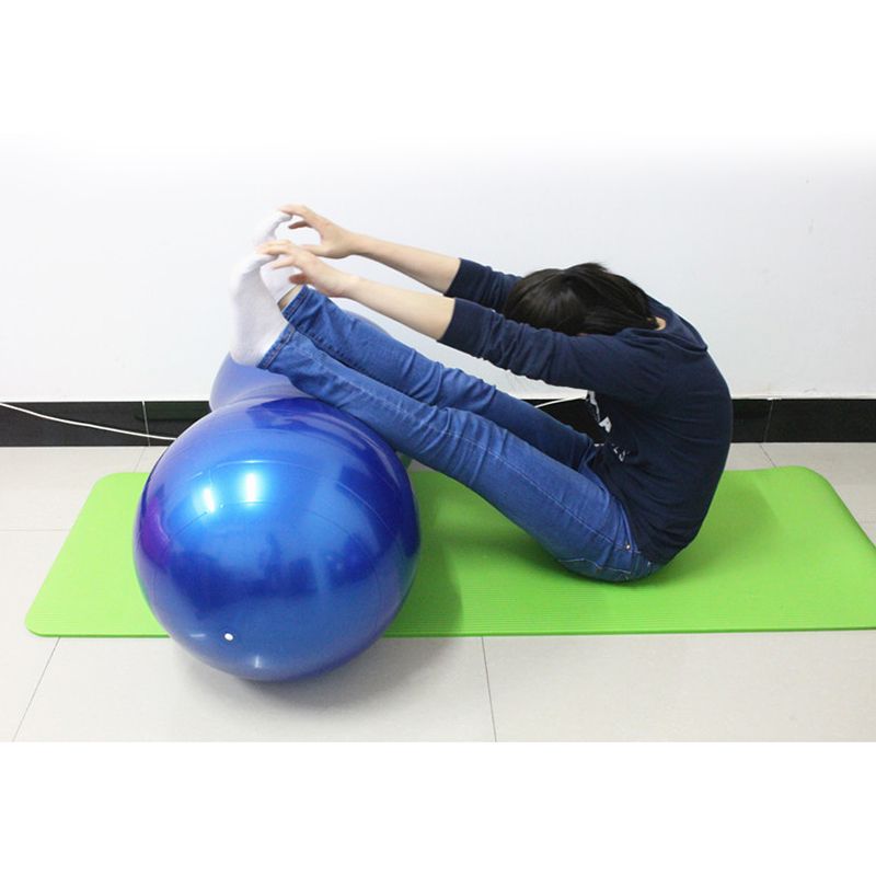 Bóng tập thể dục - tập yoga hình hạt đậu phộng Papapa Ball 50cm