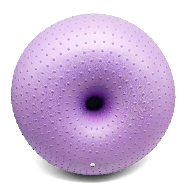 Bóng tập yoga hình bánh Donut 55cm (Có Gai Massage)