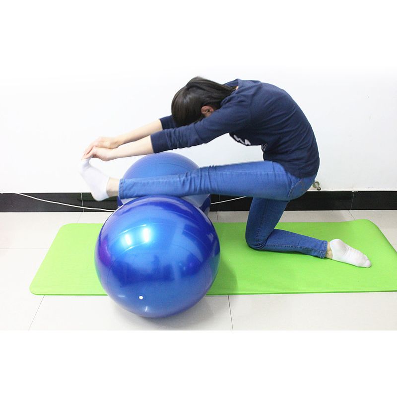 Bóng tập thể dục - tập yoga hình hạt đậu phộng Papapa Ball 50cm