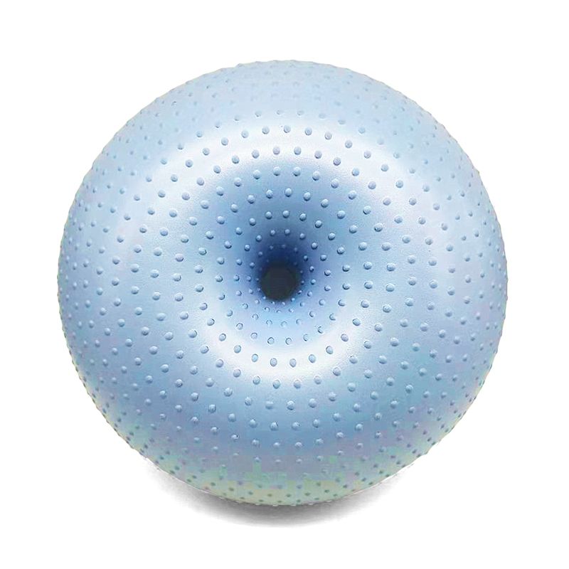 Bóng tập yoga hình bánh Donut 55cm (Có Gai Massage)