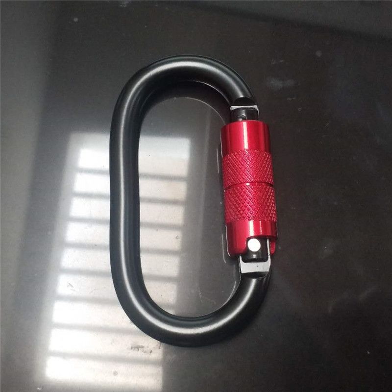 Móc treo khóa chữ D đa năng carabiner dùng treo võng yoga - đi leo núi