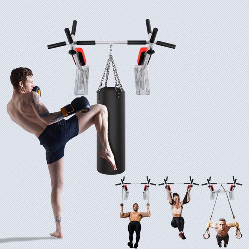 Xà đơn treo tường đa năng cải tiến, kèm móc treo bao cát Gymlink GLS1008