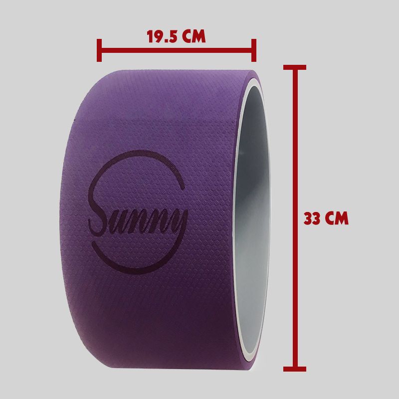 Vòng yoga Sunny bản lớn cao cấp (33x20cm)