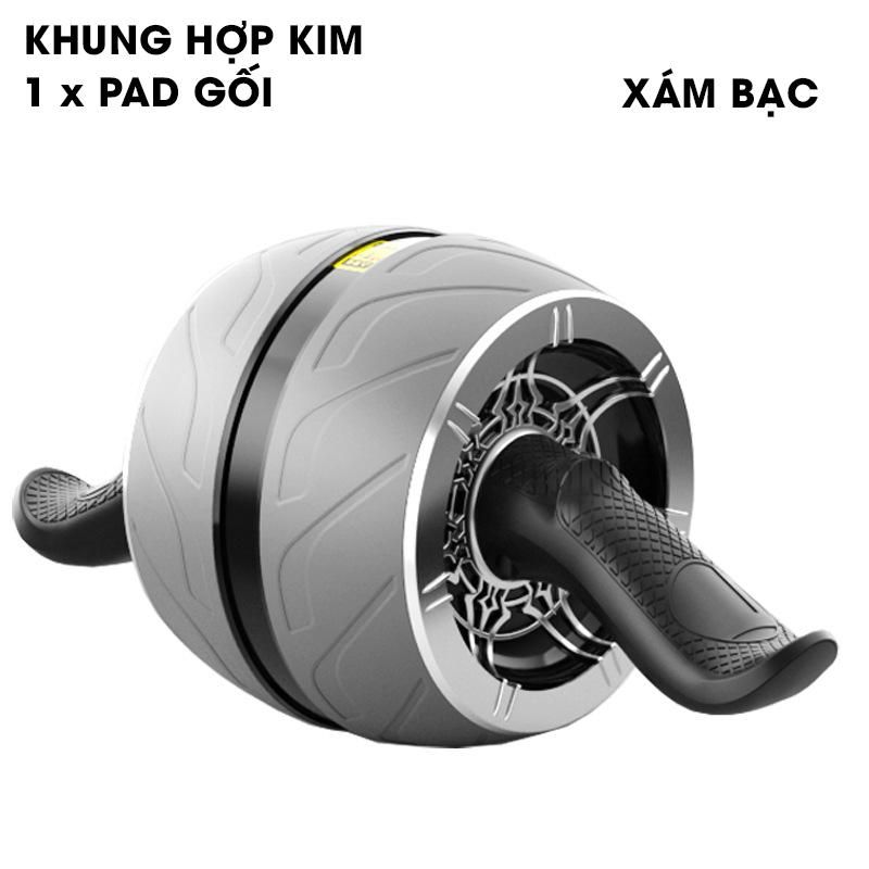 Con lăn tập bụng 1 bánh cao cấp có lò xo trợ lực Flash-01