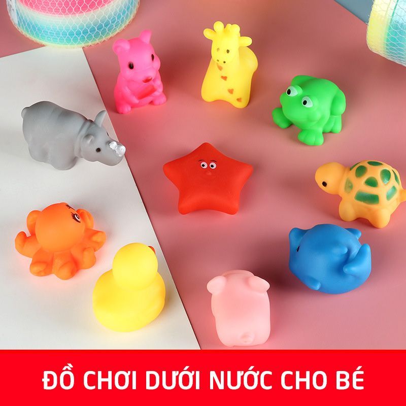 Đồ chơi dưới nước cho bé hình con vật có kèn